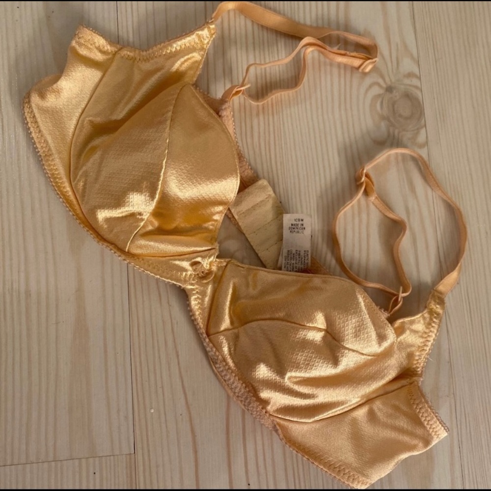 Vintage 1970s Christian Dior Silk bra
